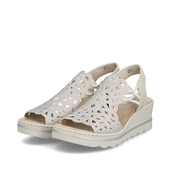 Rieker sandale 67465.62 beige