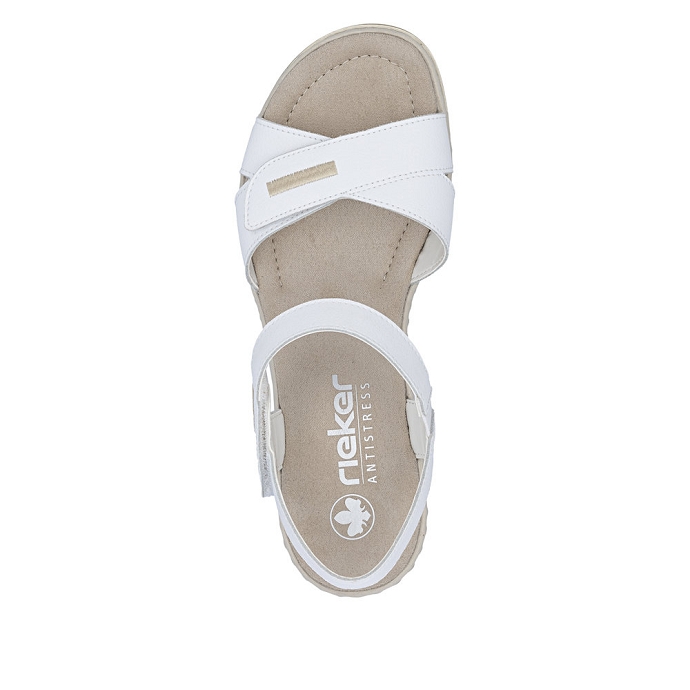 Rieker sandale 67497.80 blanc2727101_4