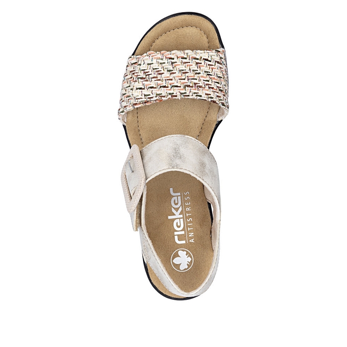 Rieker sandale 68172.60 beige2727301_4