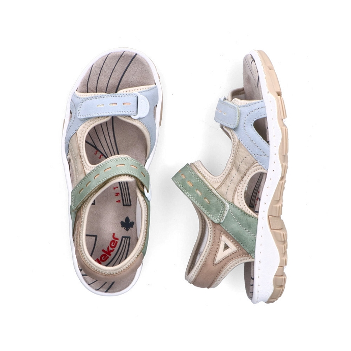 Rieker sandale 68866.94 bleu2727801_4