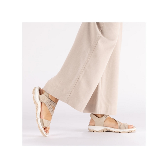 Rieker sandale 68871.62 beige2728001_2