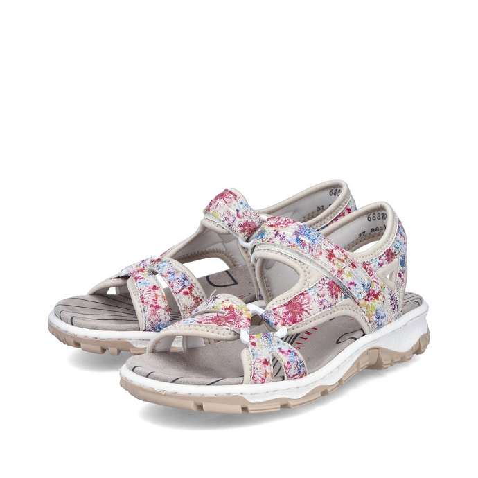Rieker sandale 68879.95 multicolor
