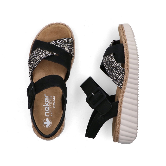 Rieker sandale 69269.00 noir2728201_4
