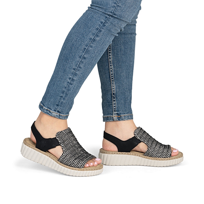 Rieker sandale 69276.00 noir2728301_2
