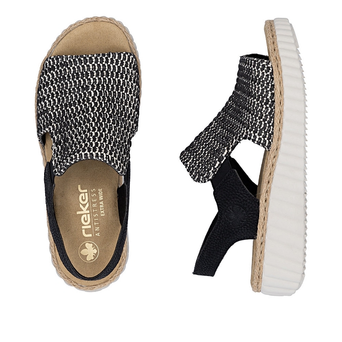 Rieker sandale 69276.00 noir2728301_3