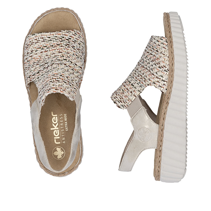 Rieker sandale 69276.60 beige2728401_3