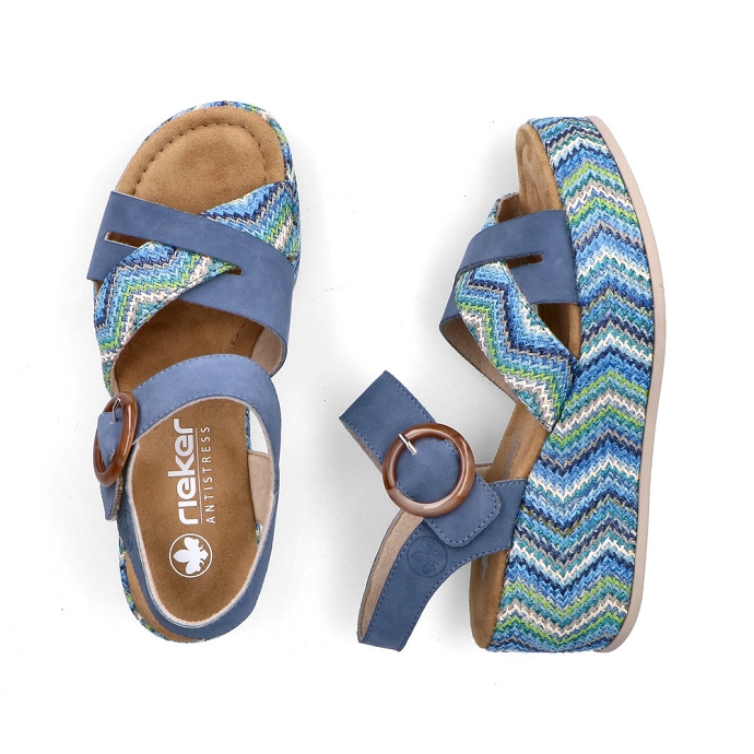 Rieker sandale 69469.14 bleu2728601_4