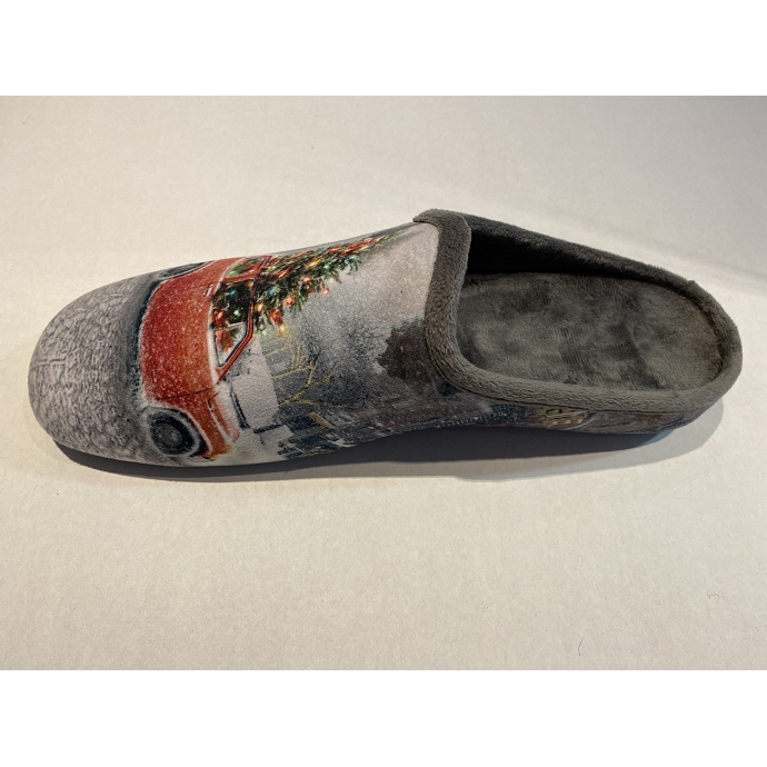 Maison de l espadrille chausson n394 gris8215101_4