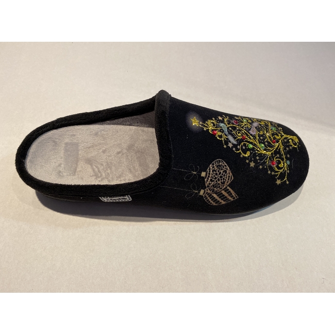 Maison de l espadrille chausson n354 noir8386601_2