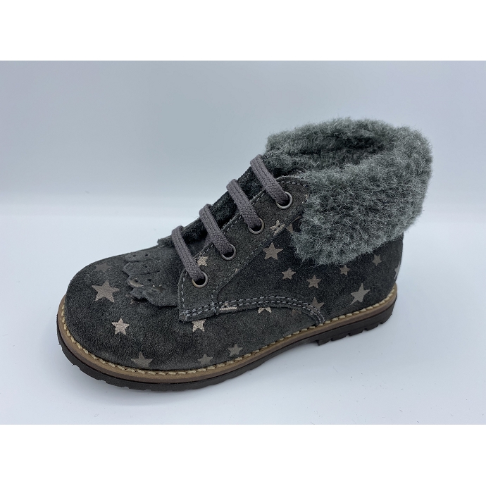 Littlemary chaussure a lacets chamonix gris8748901_1
