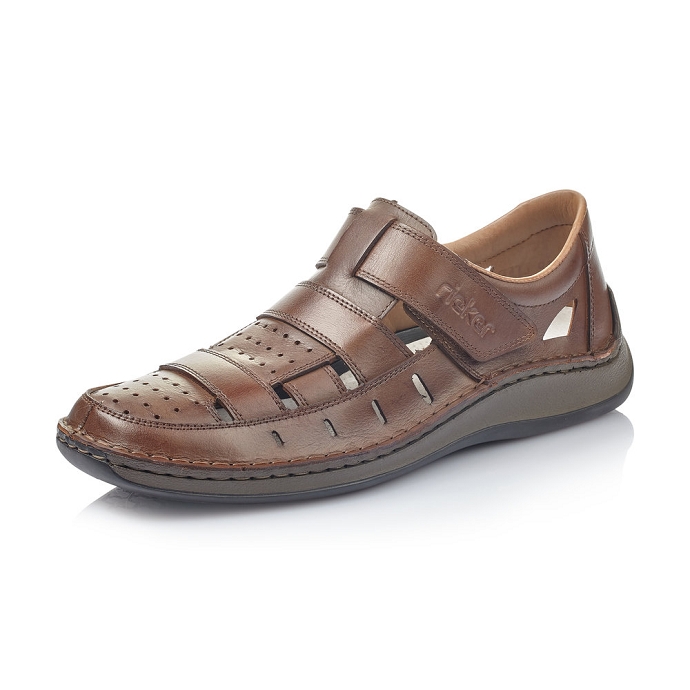 Rieker sandale 05268.25 brun