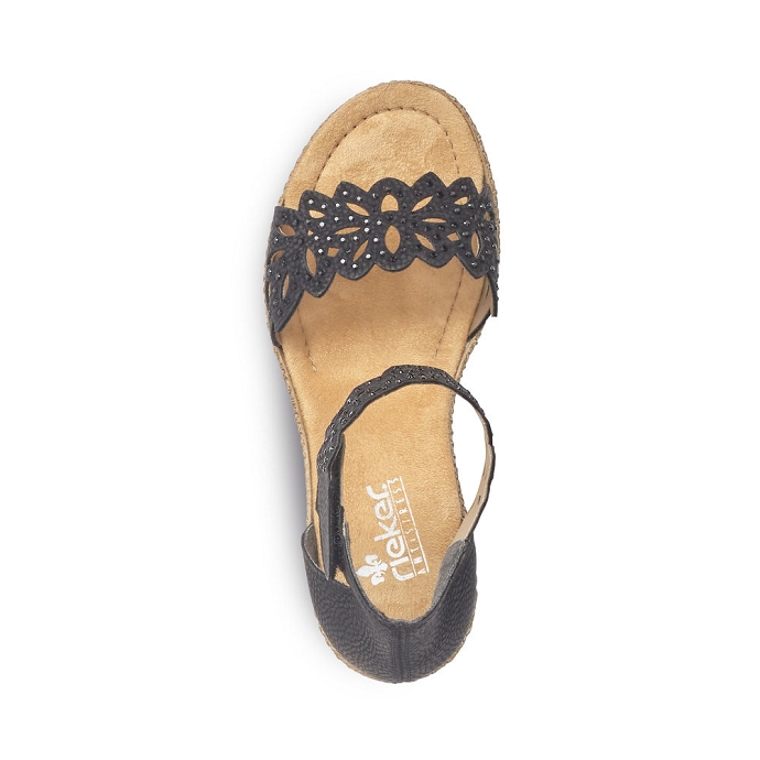 Rieker sandale 66555.01 noir8843001_4