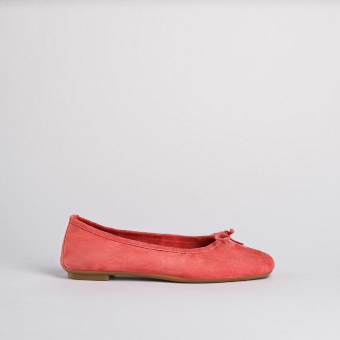 Reqins ballerine harmonypeau corail