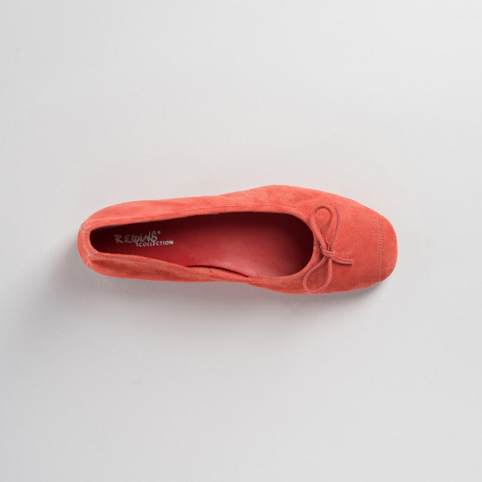 Reqins ballerine harmonypeau corail8889501_2