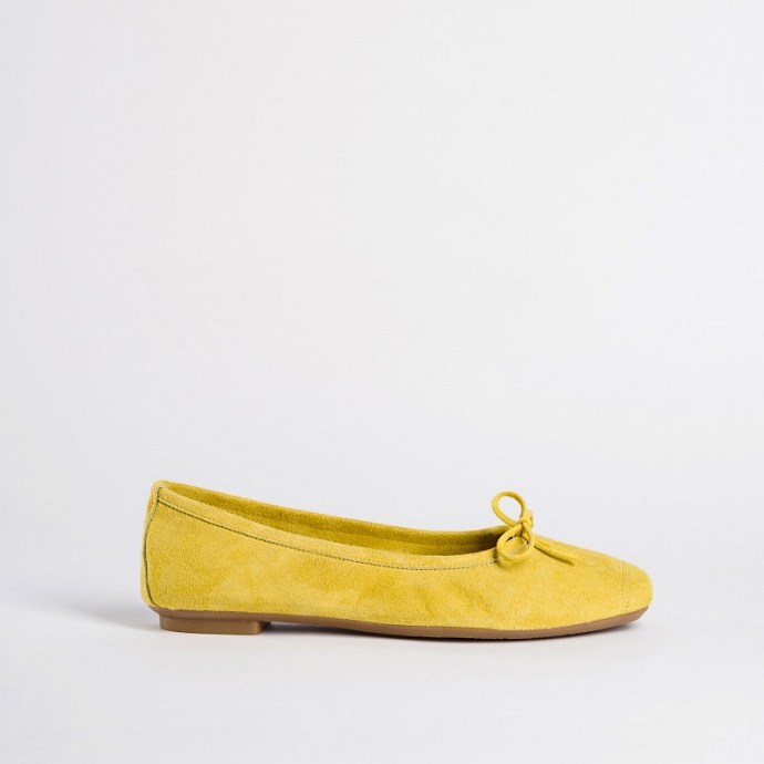 Reqins ballerine harmonypeau jaune