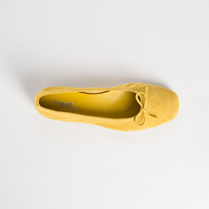 Reqins ballerine harmonypeau jaune8889701_2