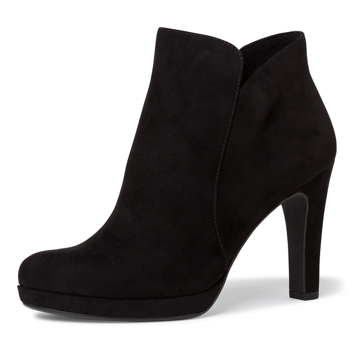 Zapatos Mujer Comodos Vestir Tamaris 1 1 25316 21 001 černé Botines Mujer