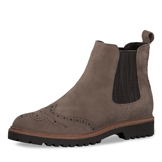 Tamaris bottine 1.1.25407.375 taupe