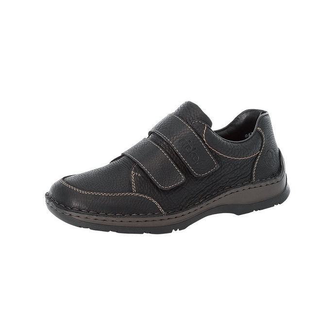 Rieker chaussure a velcro 05350.00 noir