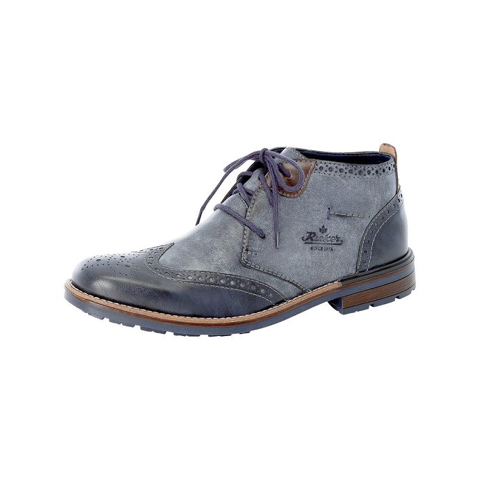 Rieker boots b1343.14 bleu