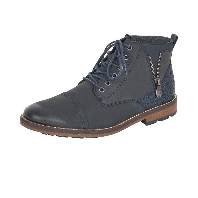 Rieker boots f5512.14 bleu