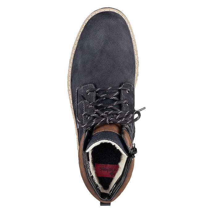 Rieker boots f8410.16 bleu8947601_4