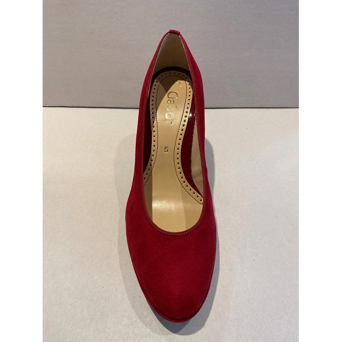 Gabor escarpin 51.470.15 rouge8951101_4