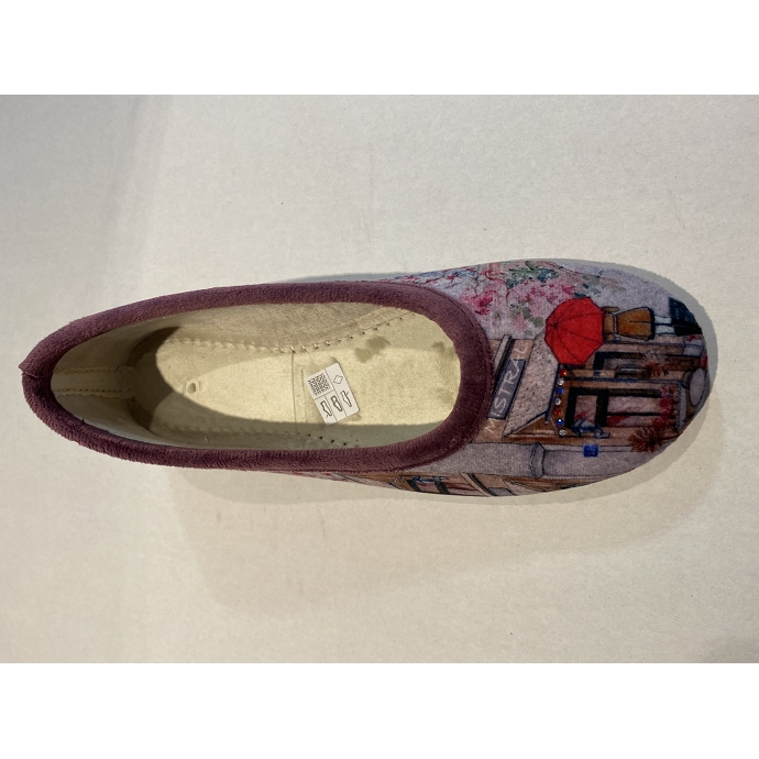 Maison de l espadrille chausson 6173 rose8954601_2
