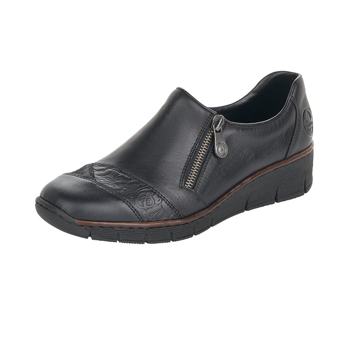 Rieker mocassin 53761.00 noir