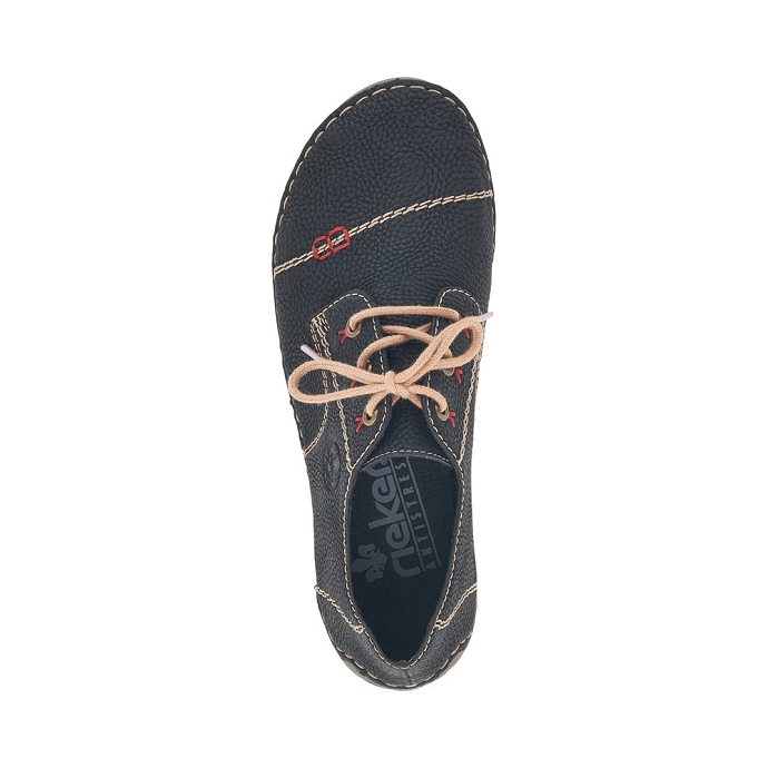 Rieker chaussure a lacets 52520.00 noir8965201_4