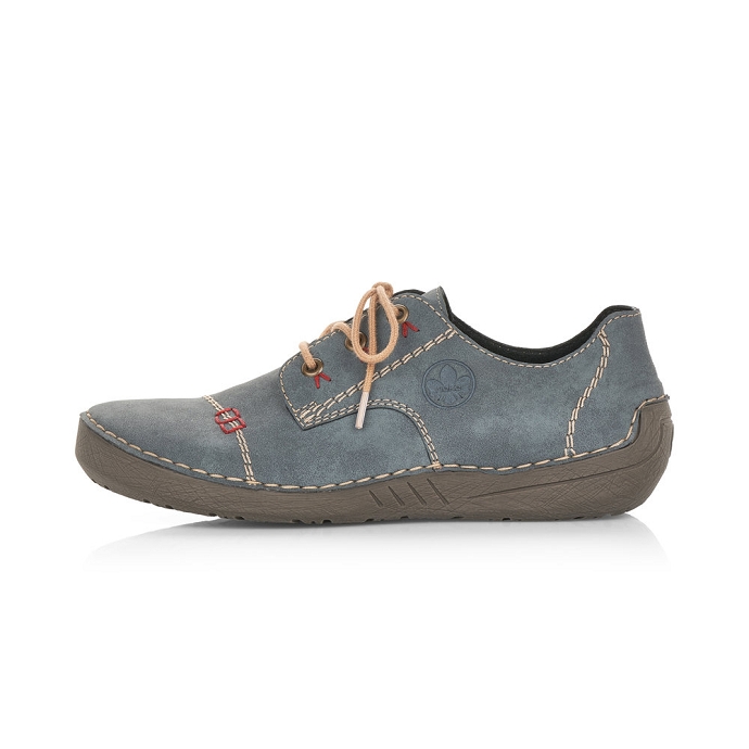 Rieker Chaussures à lacets - peanutpeanutnavy (24)/marron