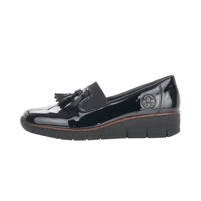 Rieker mocassin 53751.00 noir8965501_5