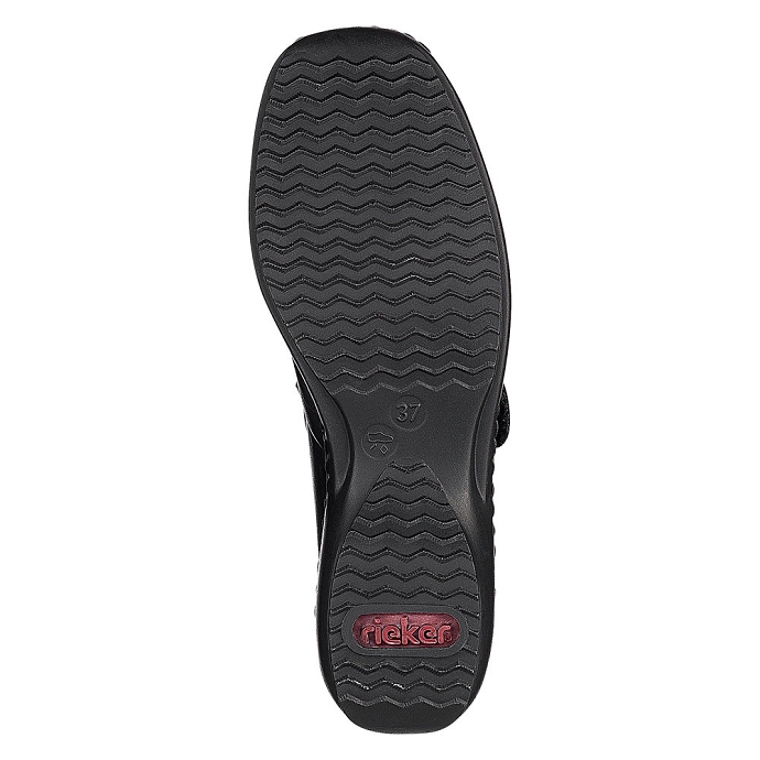 Rieker chaussure a velcro l3870.01 noir8967701_6