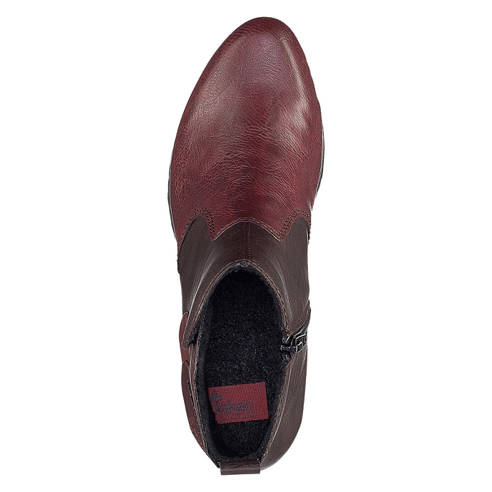 Rieker bottine y2160.36 rouge8970601_4