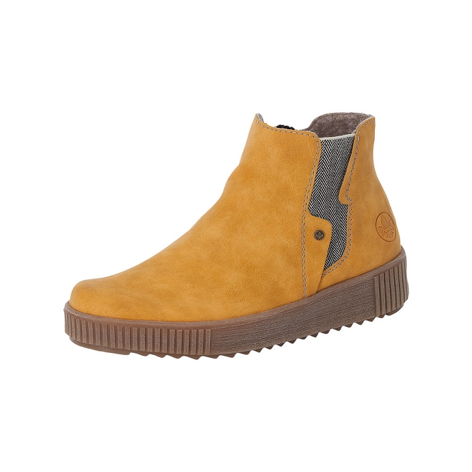 Rieker boots y6461.68 jaune