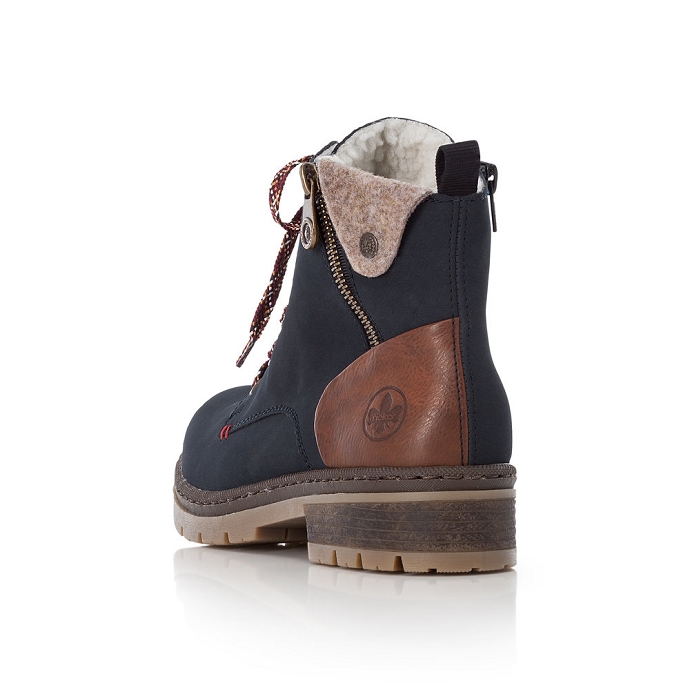 Rieker boots y7444.14 bleu8971501_3