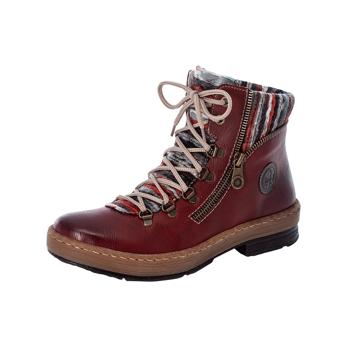 Rieker boots z6741.35 rouge