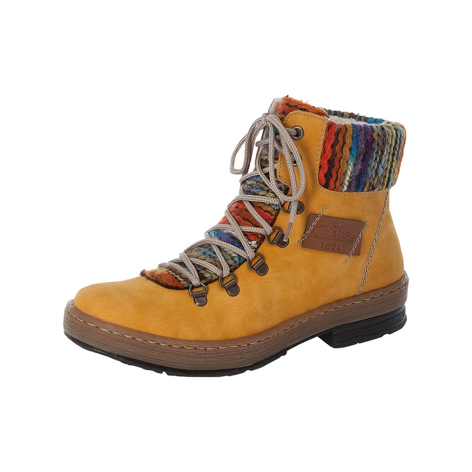 Rieker boots z6743.68 jaune