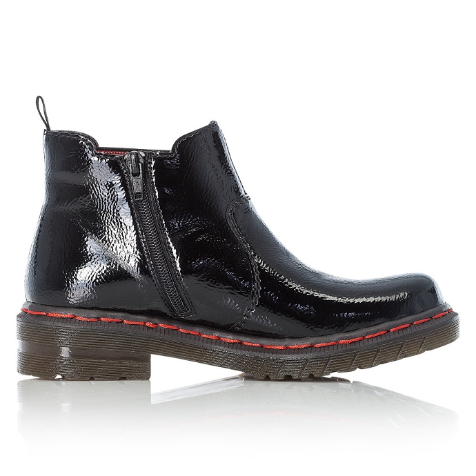 Rieker boots 76264.00 noir vernis8975501_2