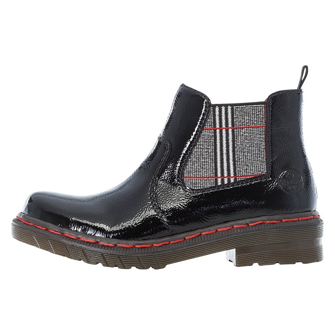 Rieker boots 76264.00 noir vernis8975501_5