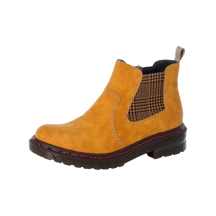 Rieker boots 76264.68 jaune