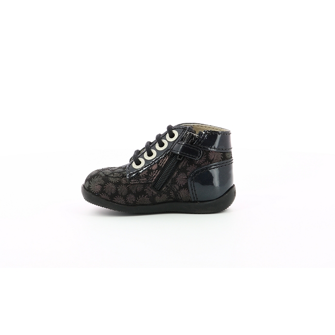 Kickers chaussure a lacets bonzip81 noir8978701_4