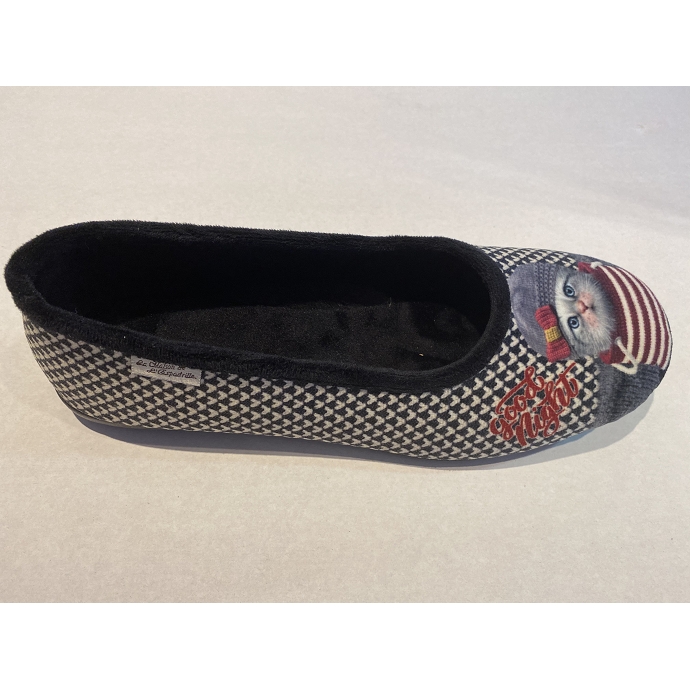 Maison de l espadrille chausson 6041 noir8994401_3