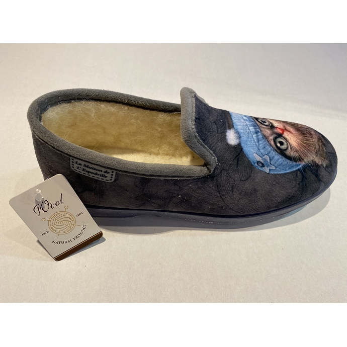 Maison de l espadrille chausson 7639 gris8995001_3