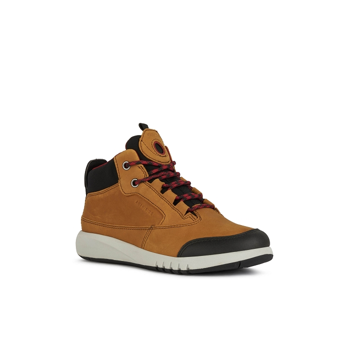 Geox basket j04cya camel