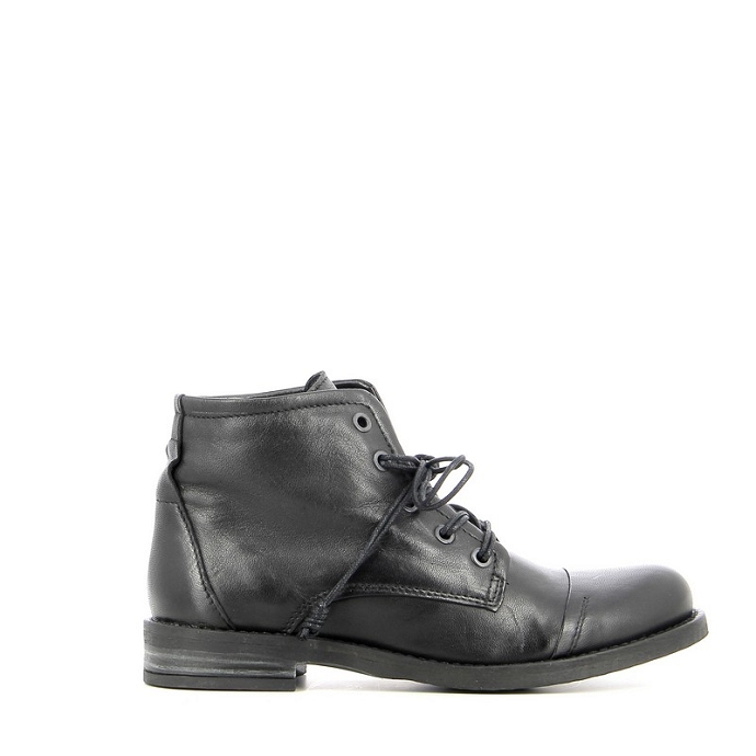 Coco et abricot bottine v1606d noir