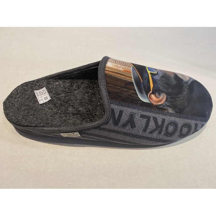 Maison de l espadrille chausson 6867 gris9024901_3