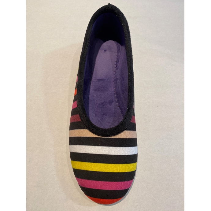 Maison de l espadrille chausson 6193s noir multi