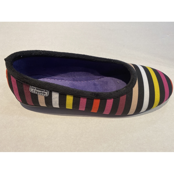 Maison de l espadrille chausson 6193s noir multi9030101_3