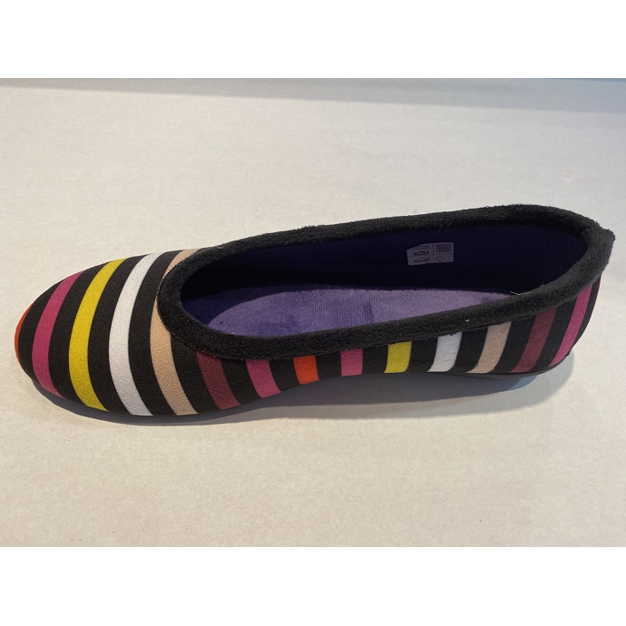 Maison de l espadrille chausson 6193s noir multi9030101_4